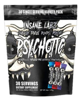 PSYCHOTIC *BLACK* 30 STICKS SERV VARIETY BAG FLAVORS