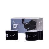 Athletic Sport Tape | Cinta Kinesiológica 4 rollos Negro