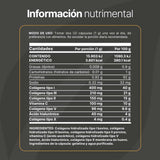 Collagen Blend I II III V X | Colágeno Hidrolizado Tipo I, II, III, V y X 180 Cápsulas | 500 mg