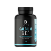 Calcium & D3 | Calcio & Vitamina D3 180 caps | 750 mg