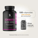 Echinacea Black Garlic | Equinácea y Ajo Negro 180 caps | 600 mg