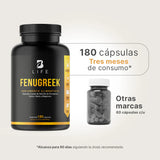 Fenugreek | Fenogreco 180 cápsulas | 500 mg