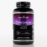 Chromium 400 | L-
Carnitina y Policotinato de Cromo 120 capsulas