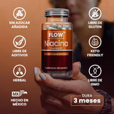 Niacina (Vitamina B3) / 90 cápsulas de 500 mg c/u