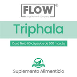 Triphala / 60 cápsulas (veganas) de 500 mg.