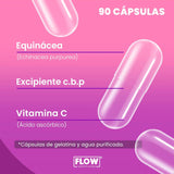 Vitamina C y Equinácea / 90 cápsulas de 500 mg.