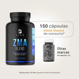 ZMA Blend | Mezcla de Zinc + Vitamina B6 y C 150 Caps | 500 mg