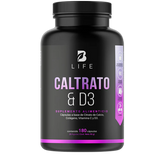 Caltrato & D3 | Citrato de Calcio y Vitamina D3 180 caps | 500 mg
