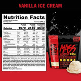 MUT MUTANT MASS 15 LBS VAINILLA ICE CREAM