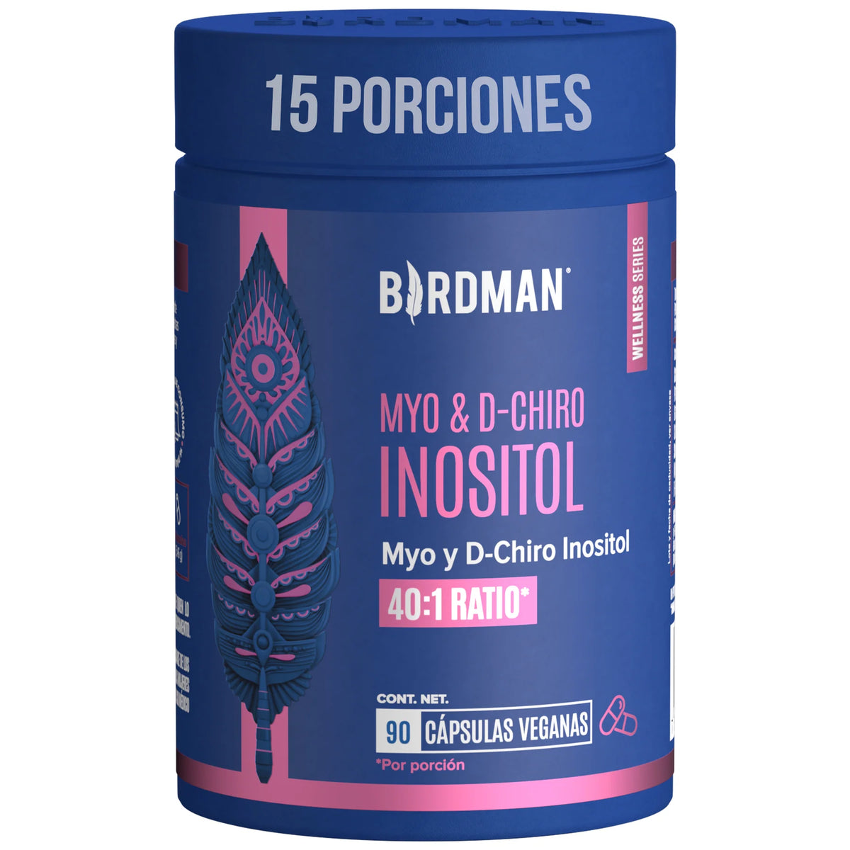 Myo & D-Chiro Inositol - 90 Cápsulas - 15 Porciones