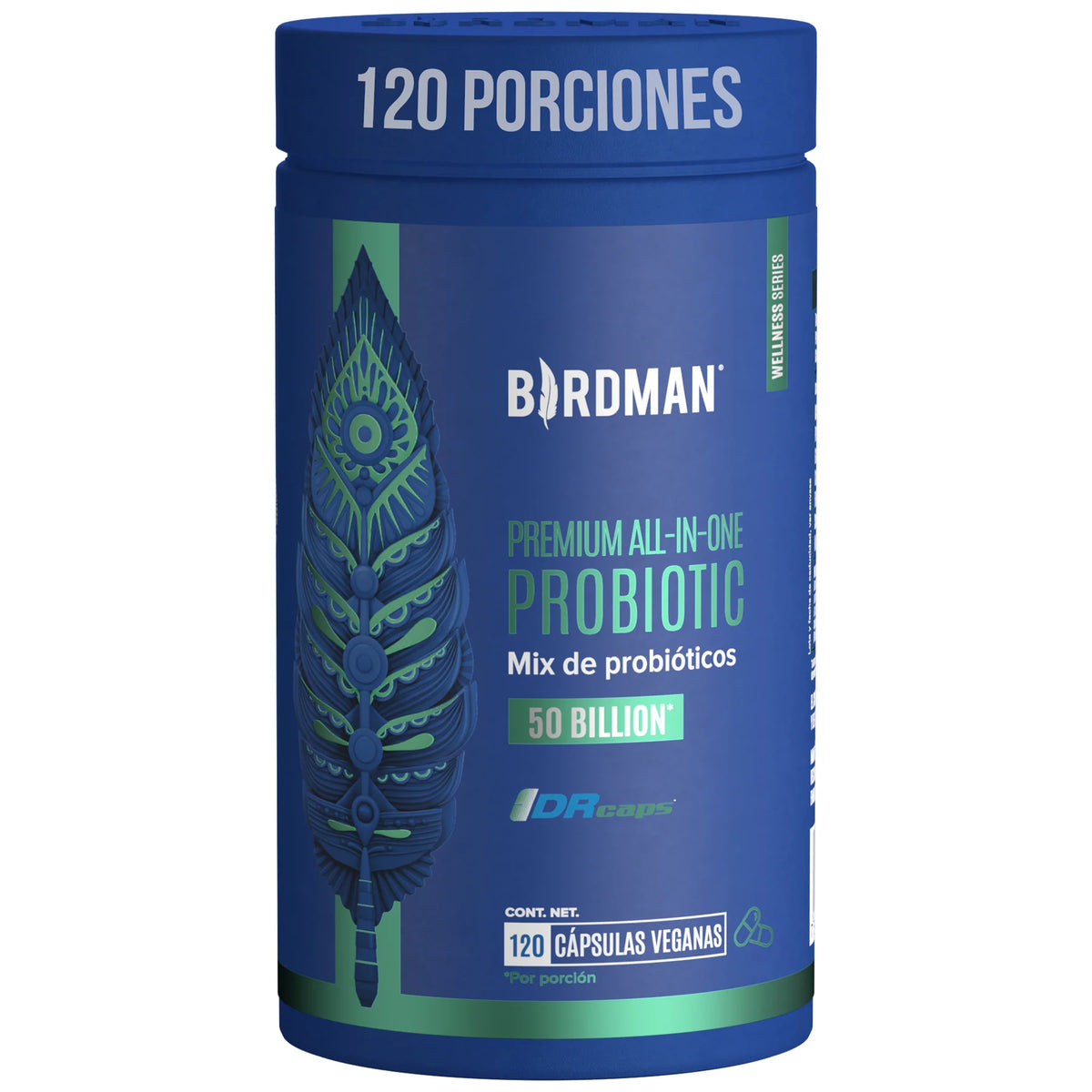 Premium All-In-One Probiotic - Probióticos con 50 Billones de UFC - 120 Cápsulas - 120 Porciones