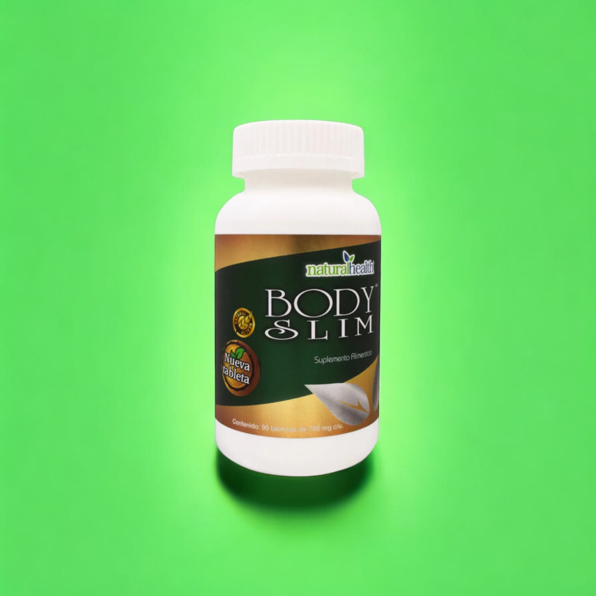 BODY SLIM SELLO DORADO FRASCO 90 TABS 700  MG