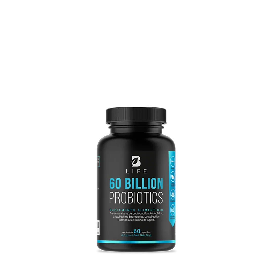 60 Billion Probiotics | 60 Billones de Probióticos 60 Cápsulas