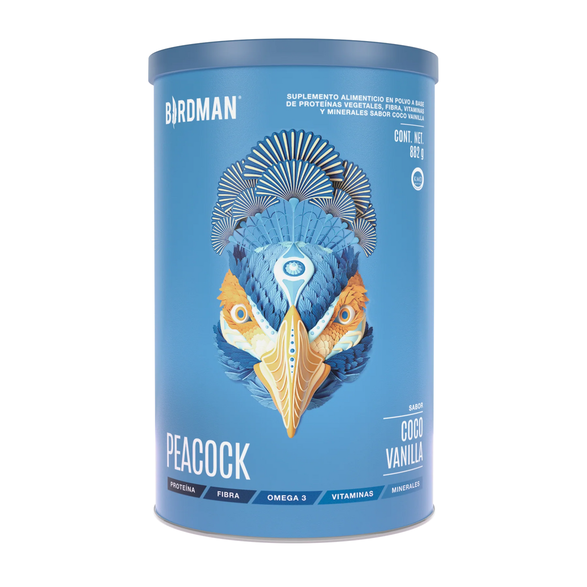 Peacock Plant Meal Coco Vainilla 882 g - 21 Servicios