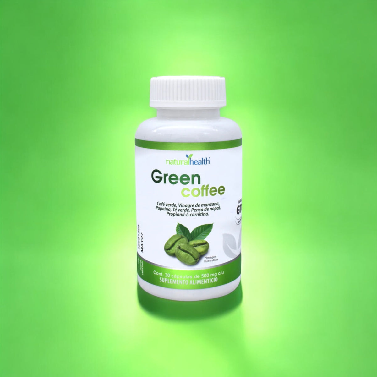 COFFEE GREEN FCO CON 30 CÁPSULAS DE 500 MG
C/U