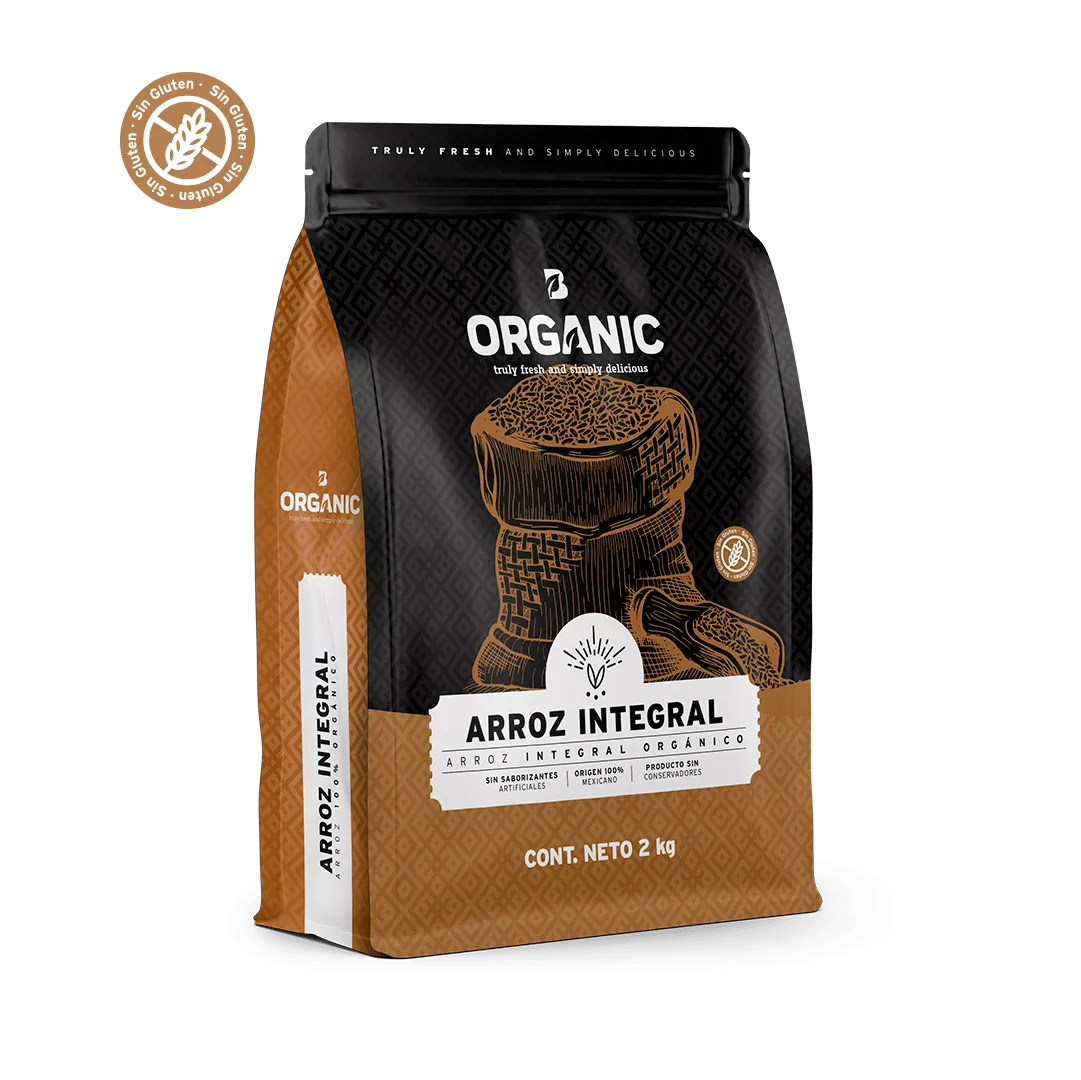 Arroz Integral Orgánico | 2 kg