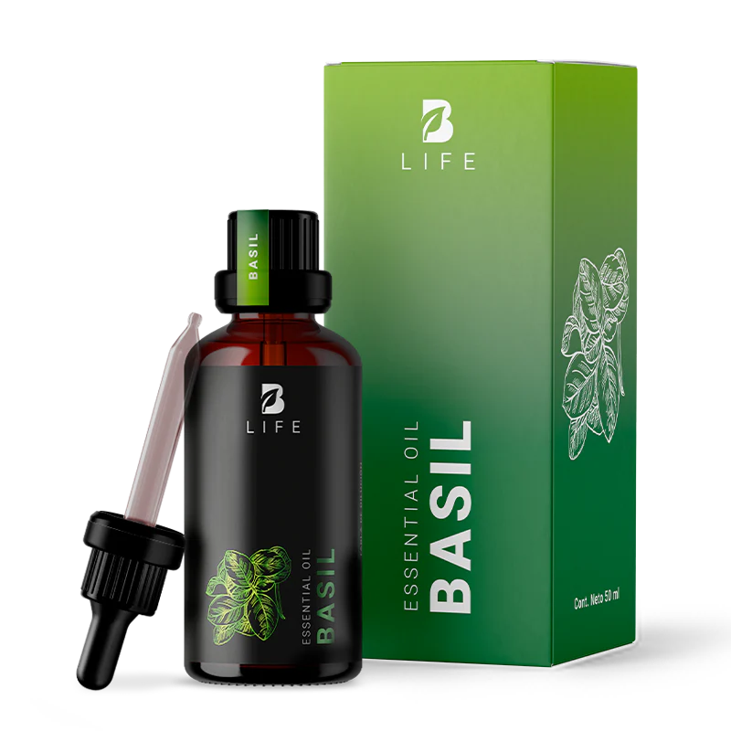 Essential Oil Basil | Aceite Esencial de Albahaca 50 ml