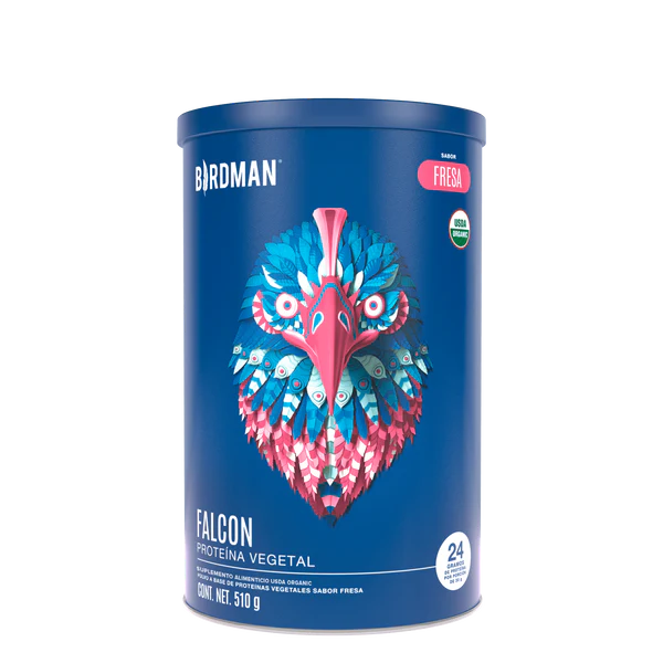 Falcon Protein Fresa 510 g - 17 Servicios