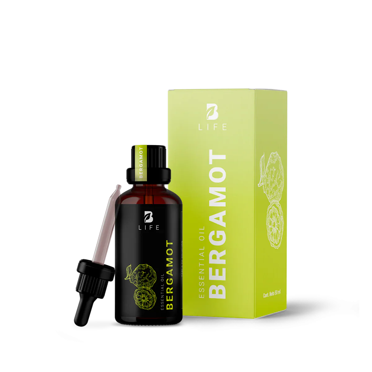 Essential Oil Bergamot | Aceite Esencial de Bergamota 50 y 120 ml