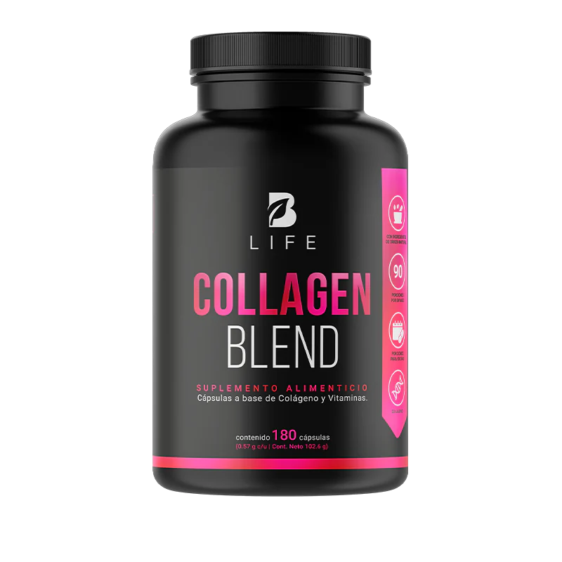 Collagen Blend | Colágeno Hidrolizado 180 Cápsulas | 570 mg