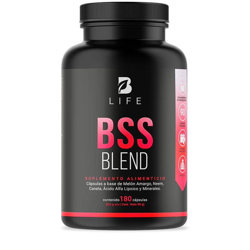 BSS Blend | Mezcla de Melón Amargo, Ácido Alfa Lipoico 180 Cápsulas