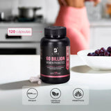 60 Billion Women Probiotics | 60 Billones de Probióticos para Ella 120 caps | 500 mg