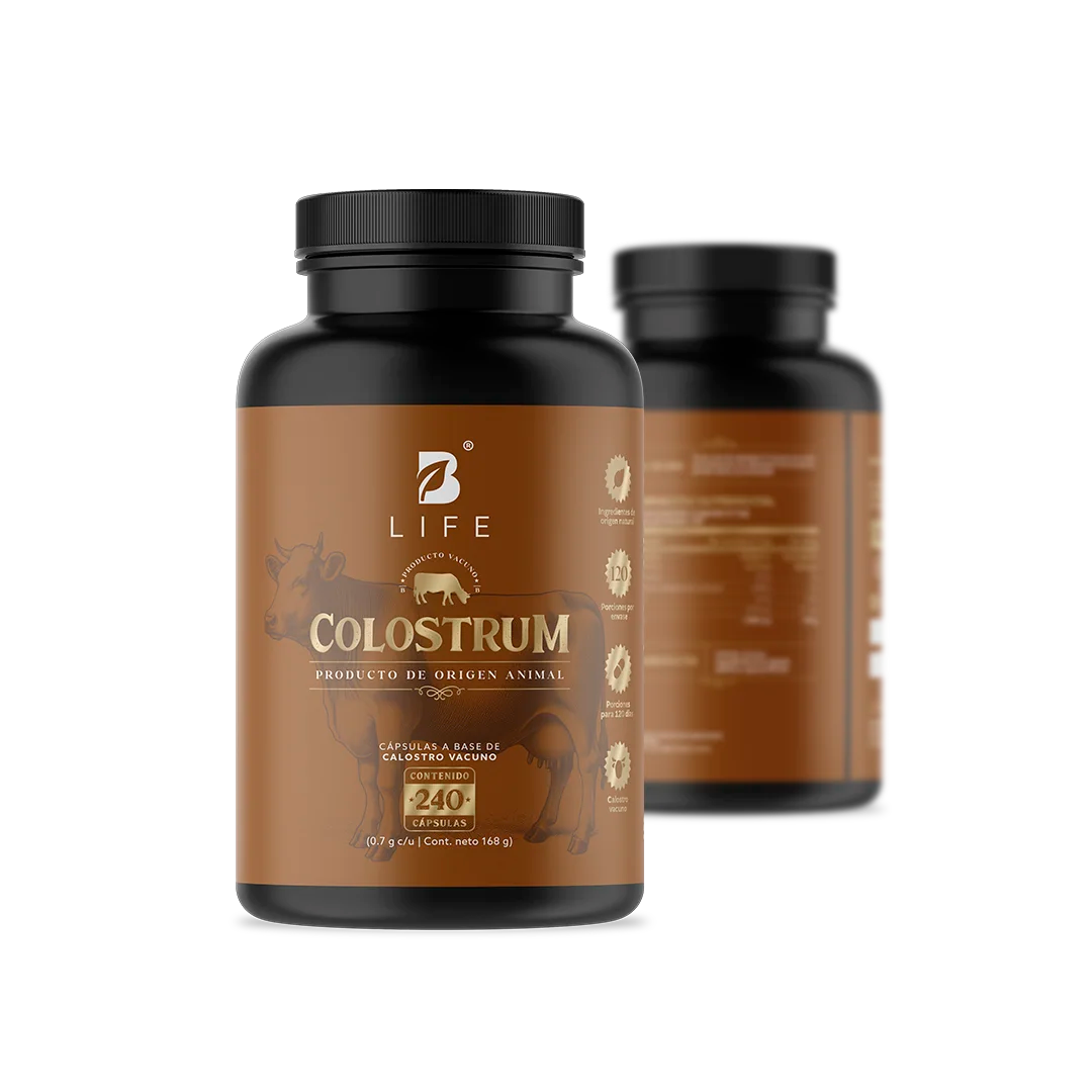 Colostrum | Calostro puro de Bovino 240 caps