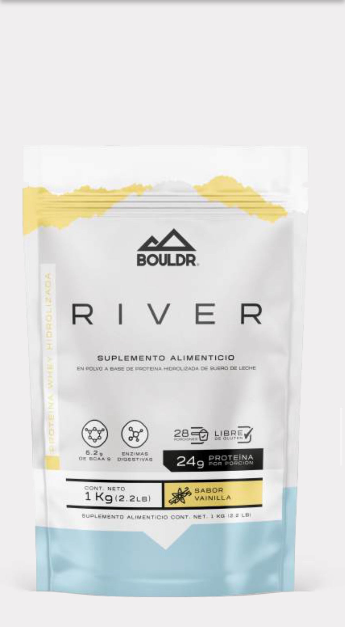 Proteína Vainilla 1 kilo BOULDR