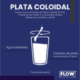 Plata coloidal pura 10ppm de 500 ML.