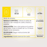Essential Oil Cedar | Aceite Esencial de Cedro 50 ml