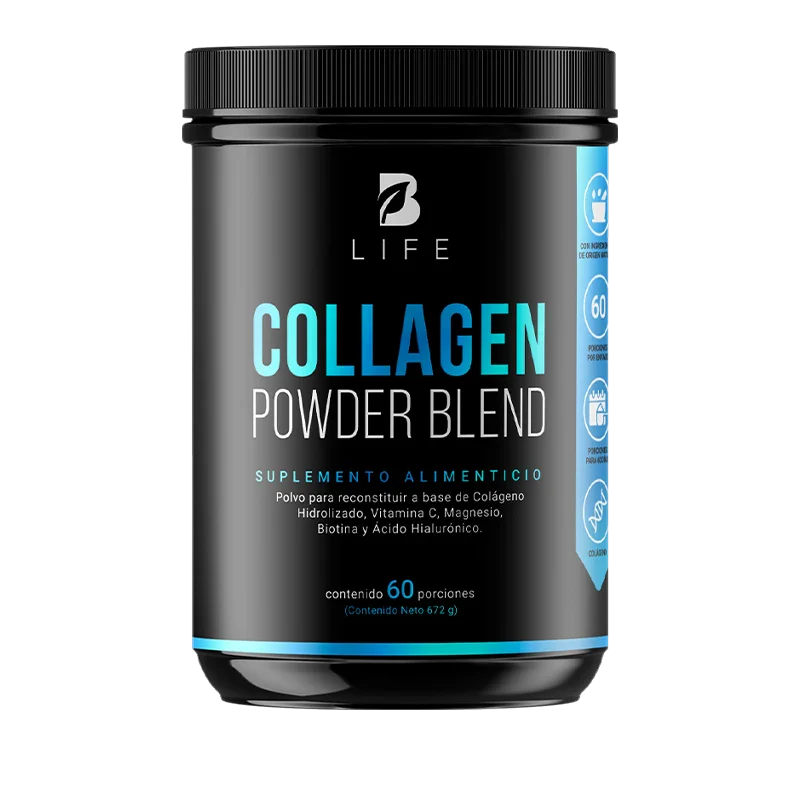 Collagen Powder Blend | Colágeno Hidrolizado y Biotina en Polvo 60 porciones