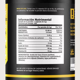 Coconut Oil D3+K2 | Aceite de Coco, Vitamina D3 y K2 300 Caps | 500 mg