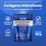Colágeno Hidrolizado + Açaí + Cloruro de magnesio de 500 gramos