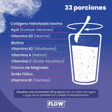 Colágeno Hidrolizado + Açaí + Cloruro de magnesio de 500 gramos