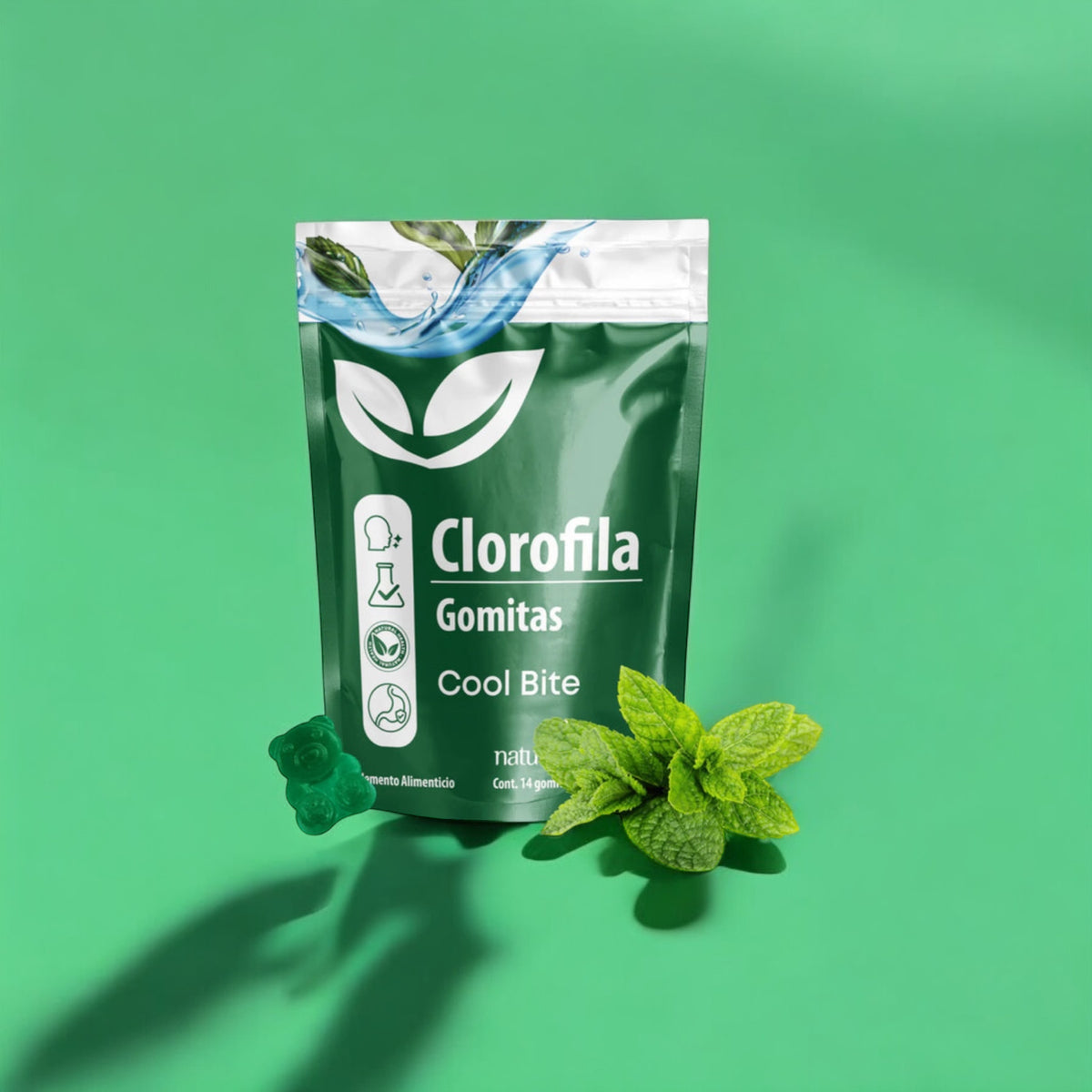 Cool Bites | Gomitas de Clorofila 14 gomitas