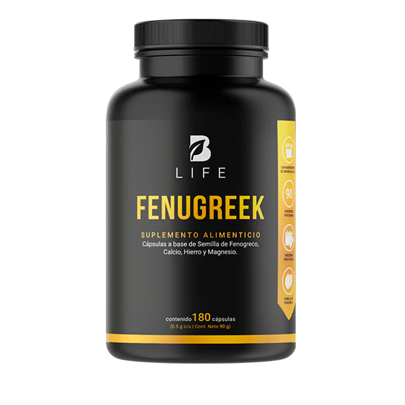 Fenugreek | Fenogreco 180 cápsulas | 500 mg
