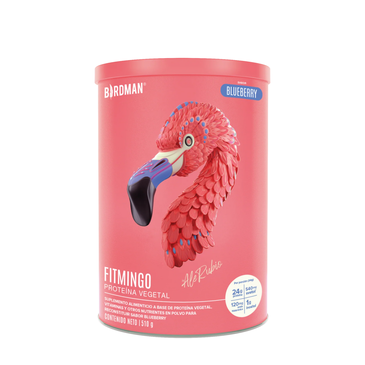 Fitmingo Protein Blueberry 510 g - 15 Servicios