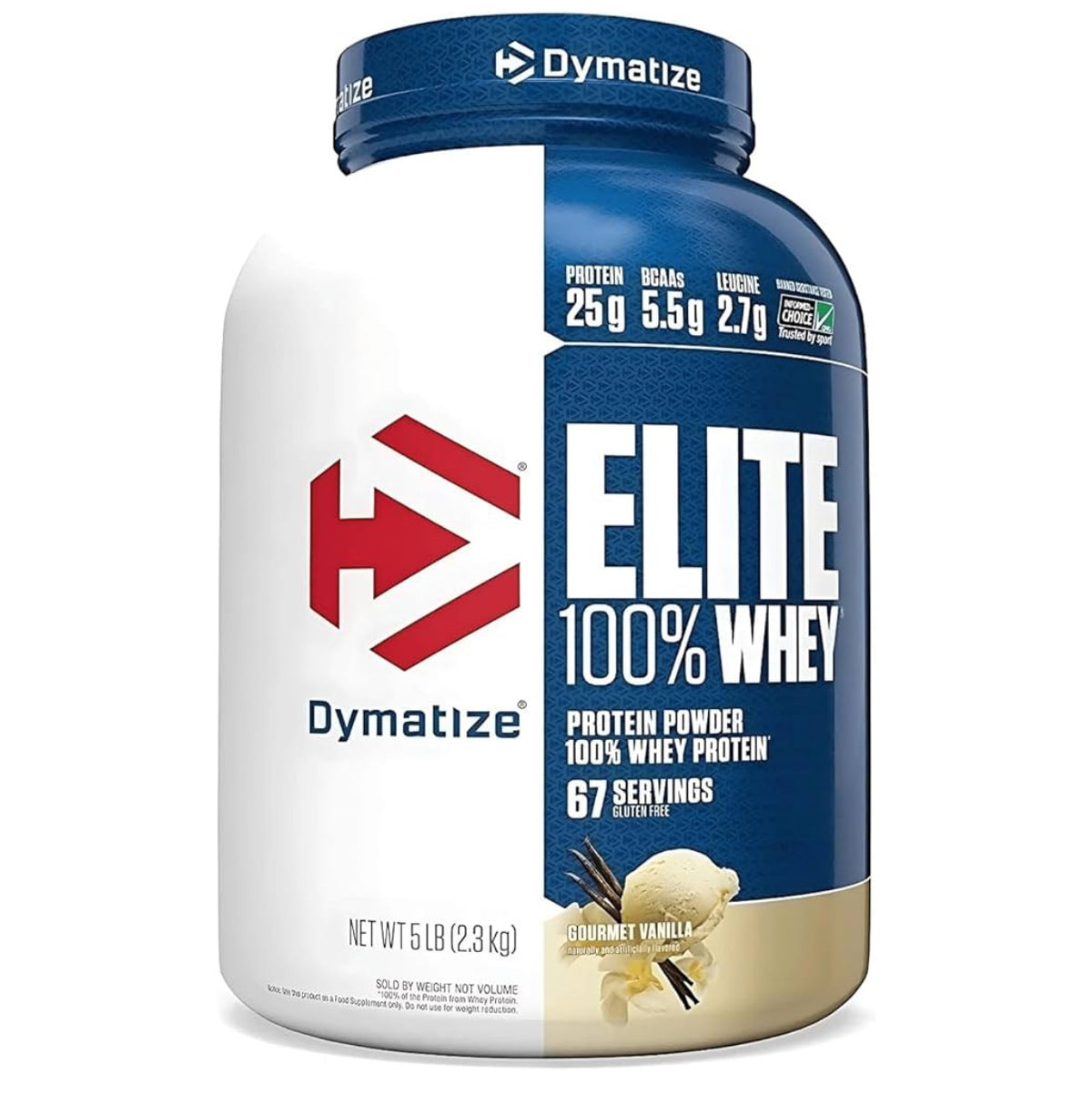 DYM ELITE WHEY PROTEINA 5 LBS VAINILLA GOURMET