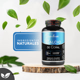Calcio de Coral + Vitamina D3 | 180
cápsulas