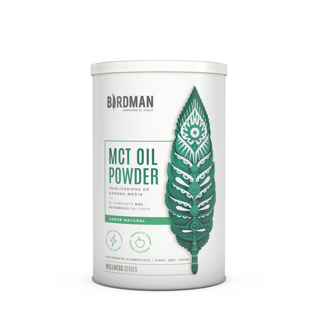 MCT Oil Powder Natural 432 g
