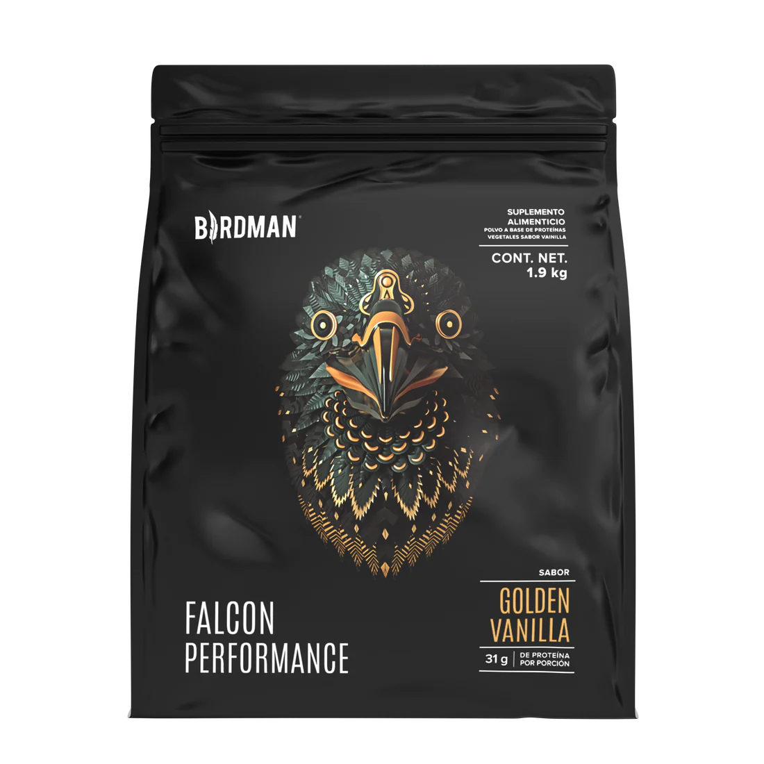 Falcon Performance Golden Vanilla 1.9 kg - 50 Servicios