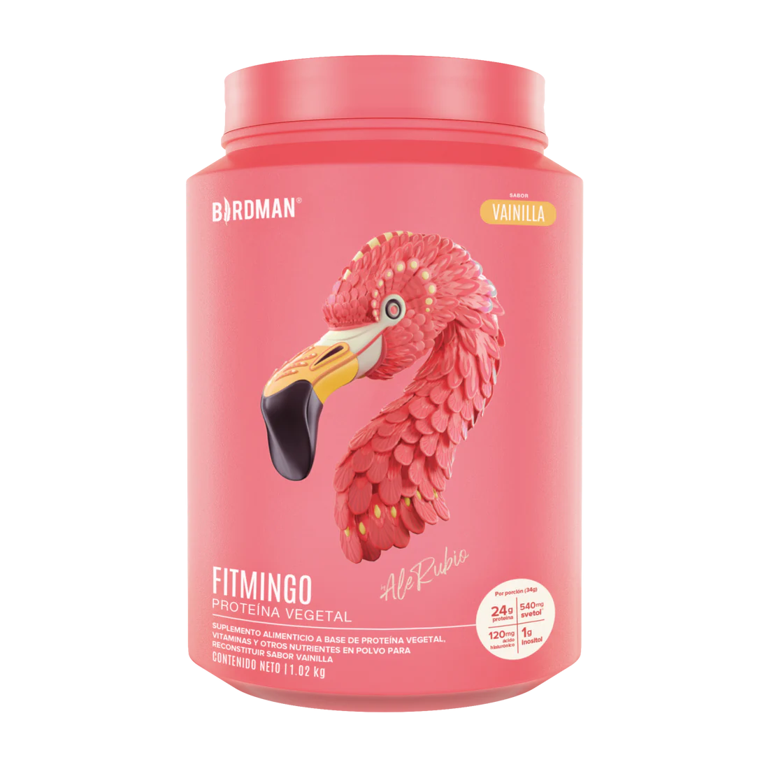 Fitmingo Protein Vainilla 1.02 kg - 30 Servicios
