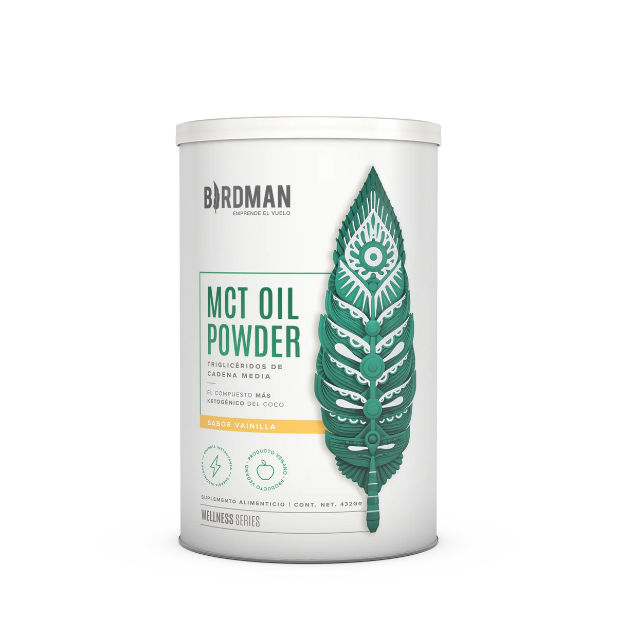 MCT Oil Powder Vainilla 432 g