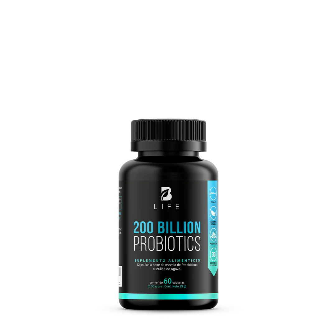 200 Billion Probiotics | 200 Billones de Probióticos 60 caps | 550 mg