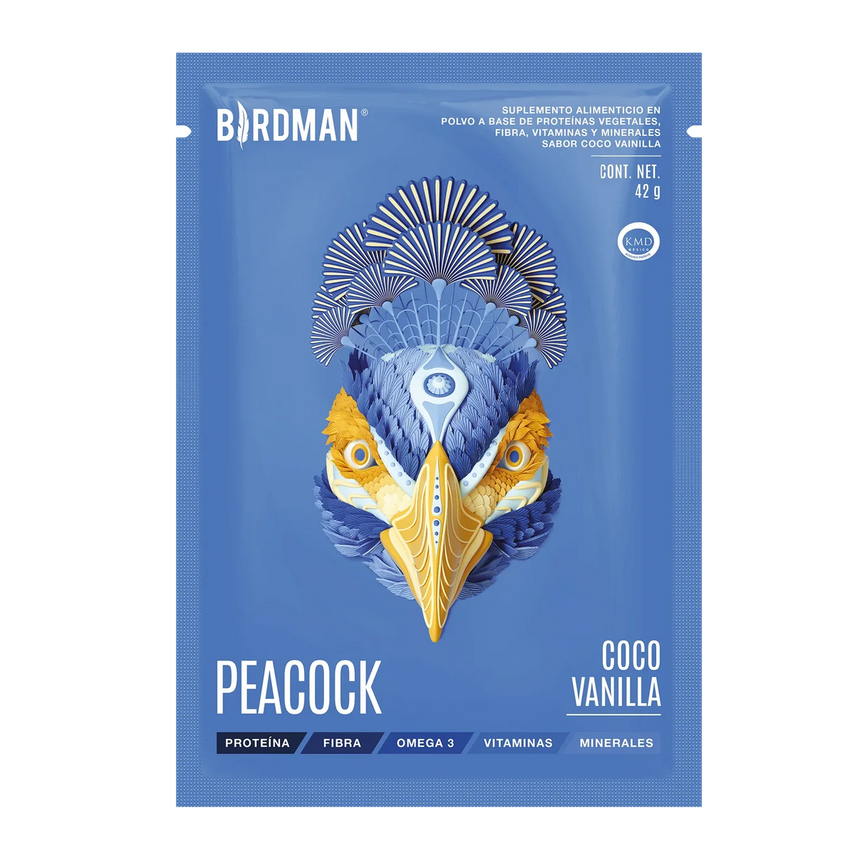 Peacock Plant Meal Coco-Vainilla Sobres