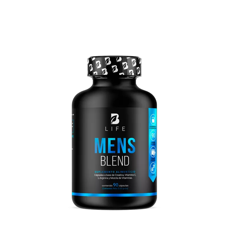 Mens Blend | Multivitamínico para Hombre 90 Cápsulas | 650 mg