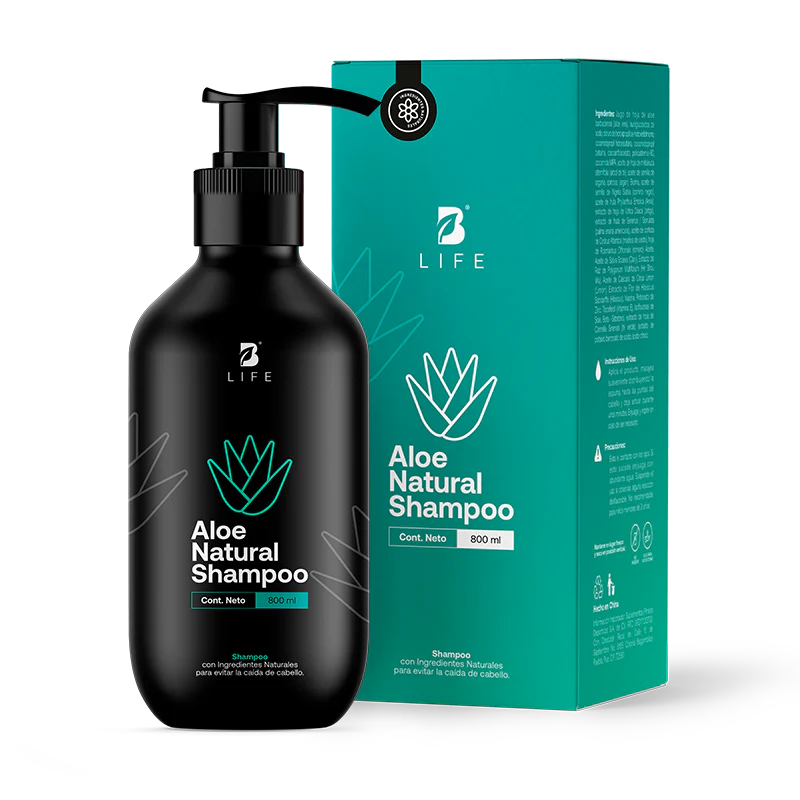Aloe Natural Shampoo | Champú Natural de Aloe 800 ml