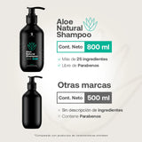 Aloe Natural Shampoo | Champú Natural de Aloe 800 ml