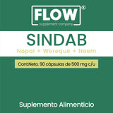 Sindab - Nopal + Wereque+ Neen / 90 cápsulas de 500 mg.
