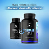 Citrate Mag | Citrato de Magnesio | Nueva  Fórmula Potenciada 500 Caps | 800 mg